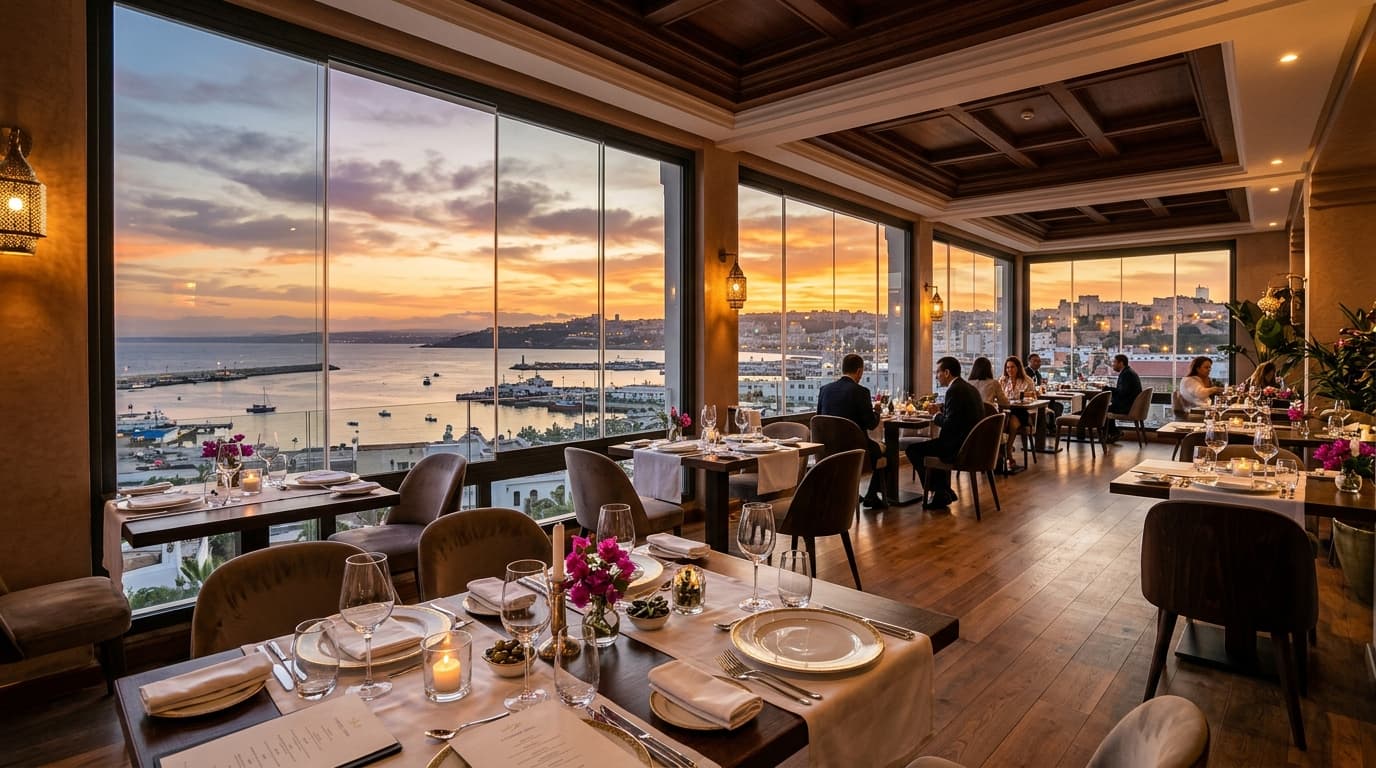 La Vue Tanger — Comment l'expérience immersive d'un site gastronomique premium et la réservation en ligne ont augmenté de +60% les réservations directes